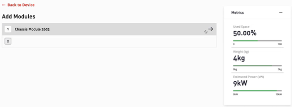 Add module existing device