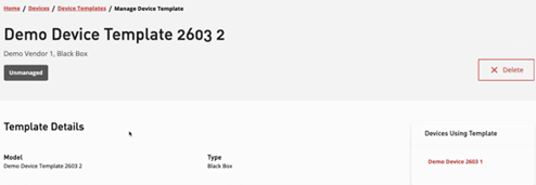 Demo Device Template